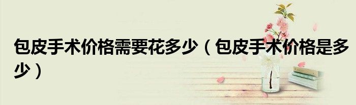 包皮手術(shù)價(jià)格需要花多少（包皮手術(shù)價(jià)格是多少）