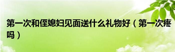 第一次和侄媳婦見(jiàn)面送什么禮物好（第一次疼嗎）